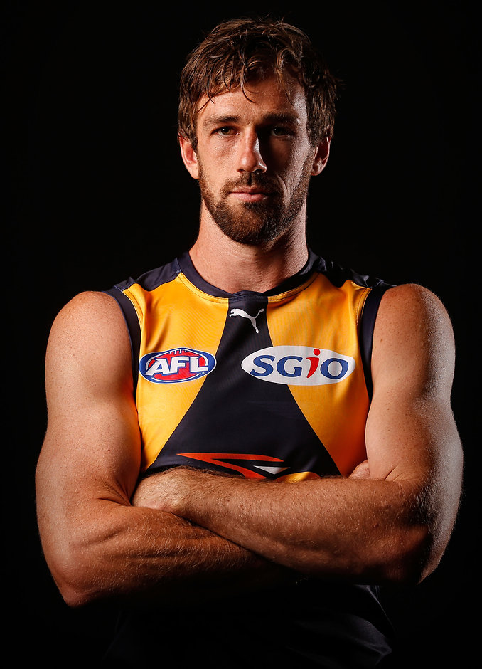 AFL 2016 Portraits - West Coast Eagles Eric Mackenzie has been named for his first game back since a serious ACL injury - ${keywords}